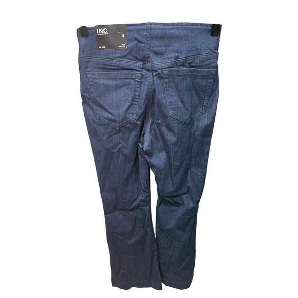 I.N.C. Women's High-Rise Pull-On Flared Cropped Jeans Size 4 NEW # H790 - Picture 3 of 8
